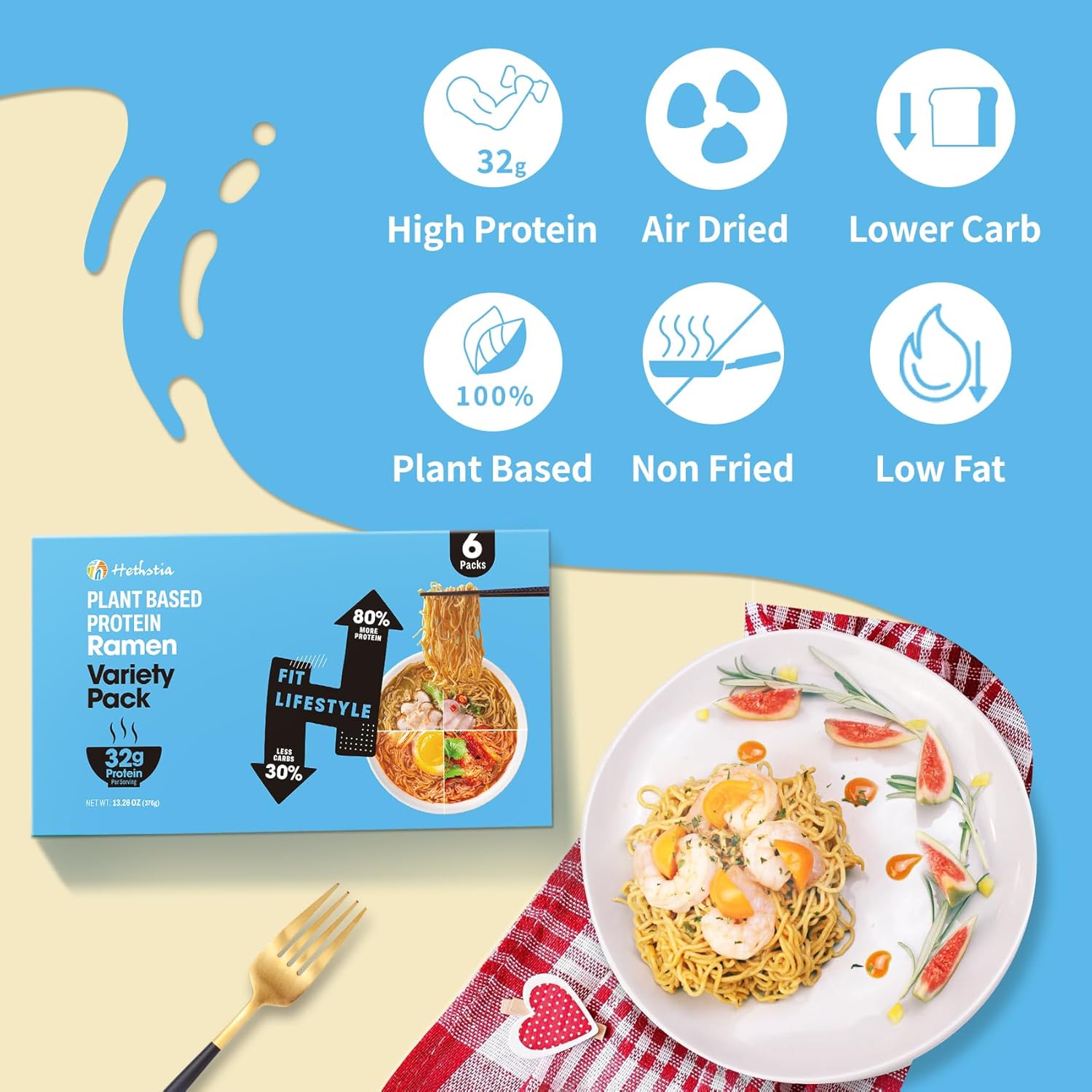 High-Protein Ramen (6-Pack)